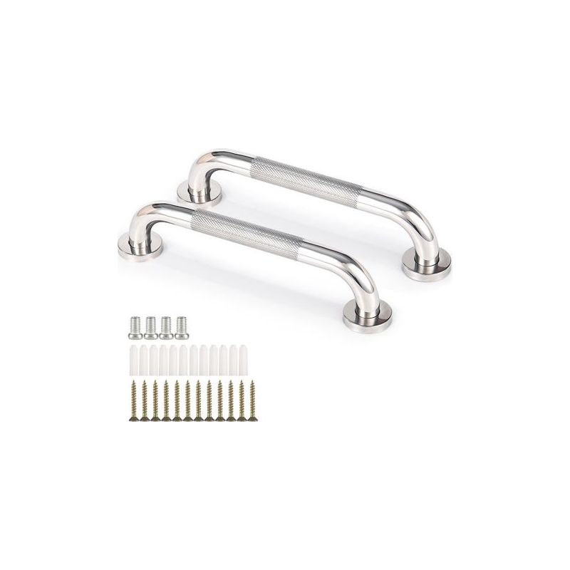 2er-pack Sicherheits-haltegriffe Aus Edelstahl 304 Für Badezimmer, 13 Zoll, Rutschfeste Griffe Für Badewanne, Toilette, Badezimmer, Treppengeländer.