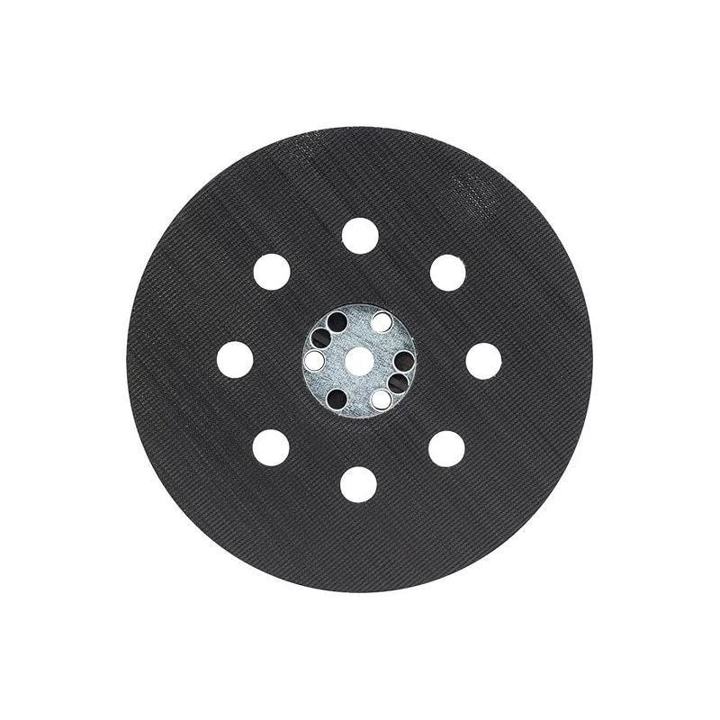 Mittelharter Schleifteller (für Lack, Spachtelmasse, 8-loch-fräser, Ø 125 Mm, Zubehör Für Exzenterschleifer) Grau