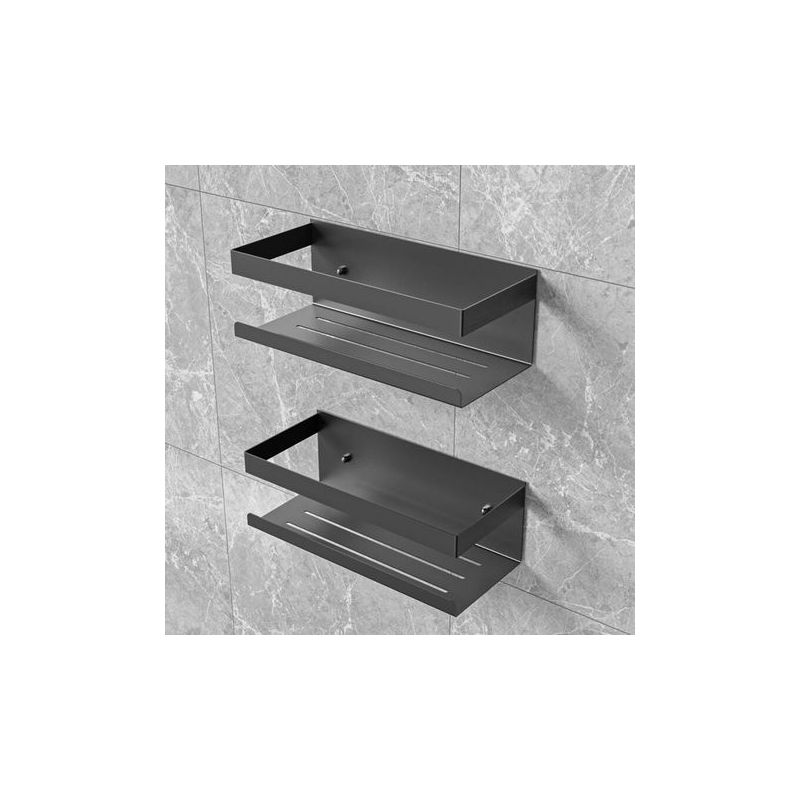 Duschablage Ohne Bohren, 2-teiliger Duschorganizer Aus Edelstahl (sus304), Badezimmerregal Für Duschgel Und Shampoo