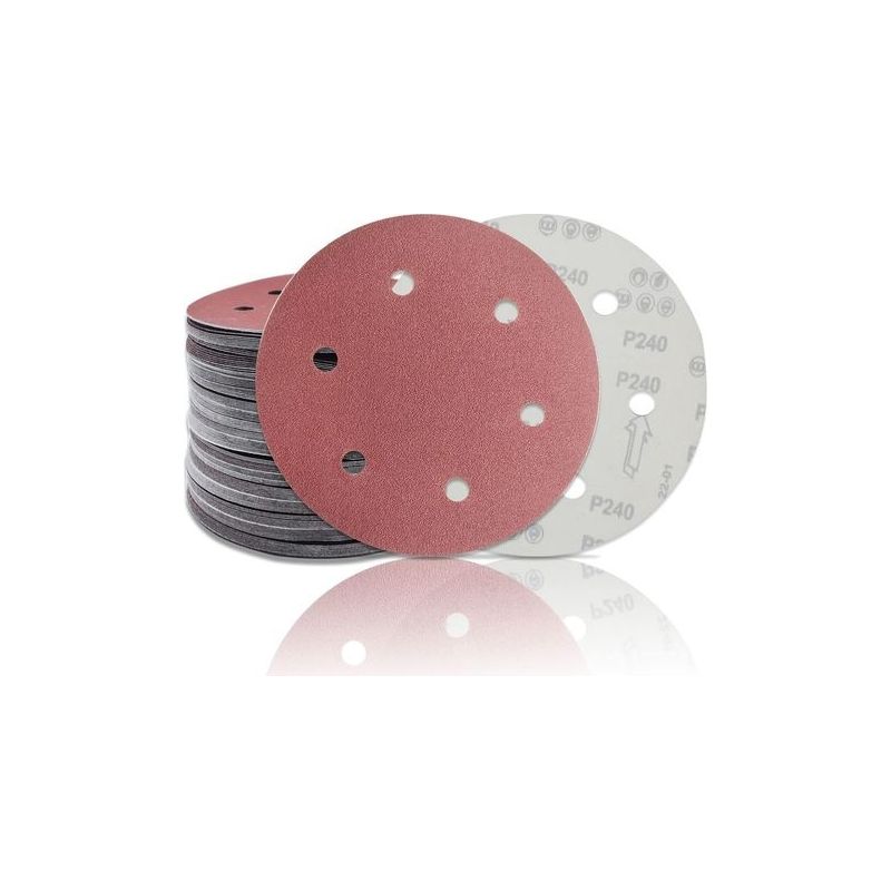 225 Mm Schleifscheiben, Körnung 1000, 100 Stück Für Langstreckenschleifer, 6-loch-trockenbauschleifer, Rundschleifpapier