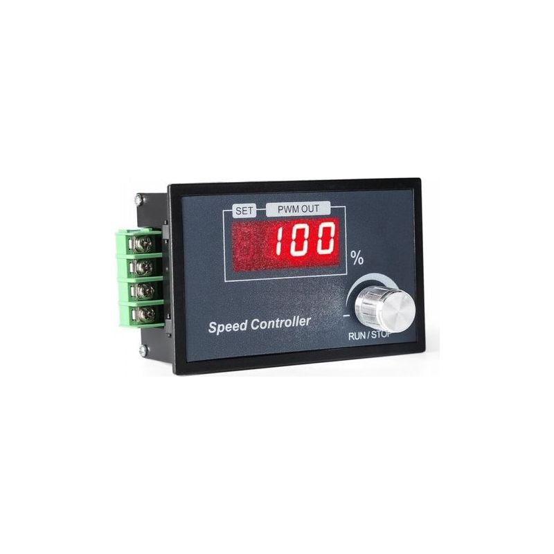 Dc 6-60v 12v 24v 36v 48v 30a Pwm Motordrehzahlregler Mit Start/stopp-schalter