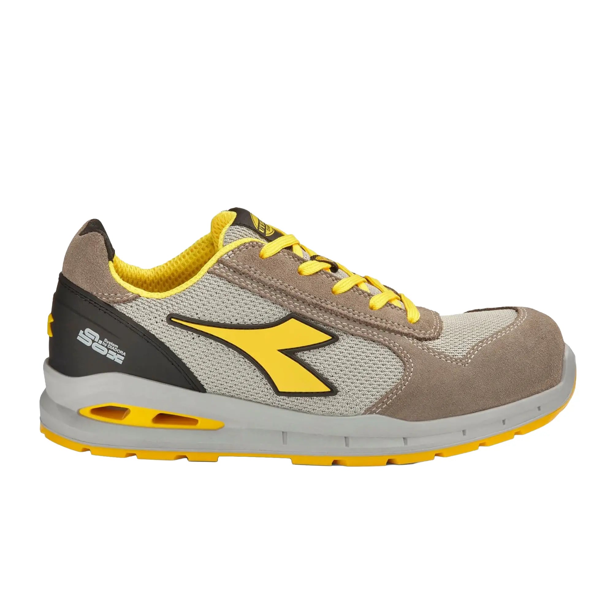 Sicherheitsschuhe Diadora Run A.box Lox S1ps Wind Gray