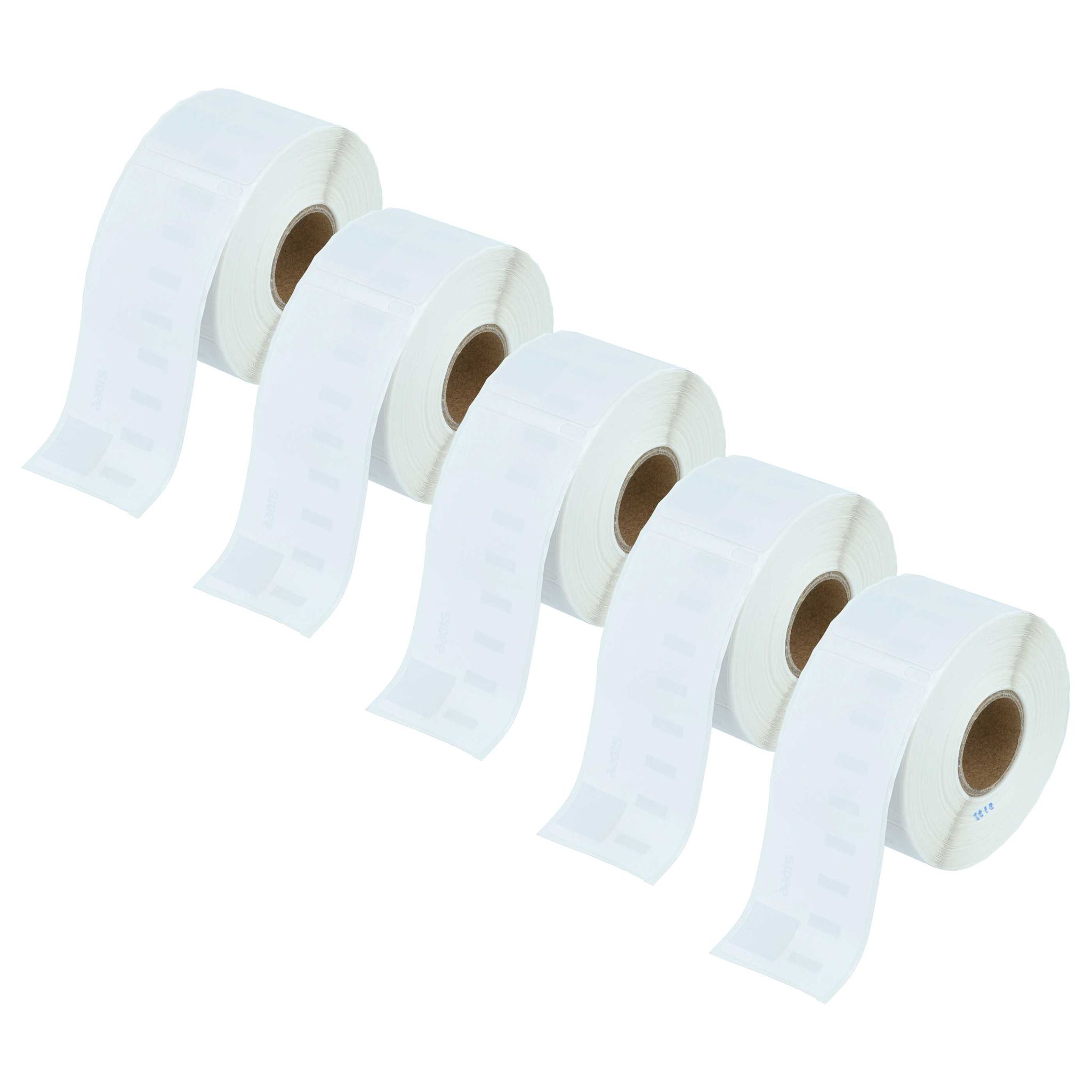 Vhbw 5x Etiketten-rolle 36mm X 89mm (260 Etiketten) Kompatibel Mit Dymo Labelwriter 330 Turbo Ii, 330 Turbo, 400 Duo, 330 Etiketten-drucker