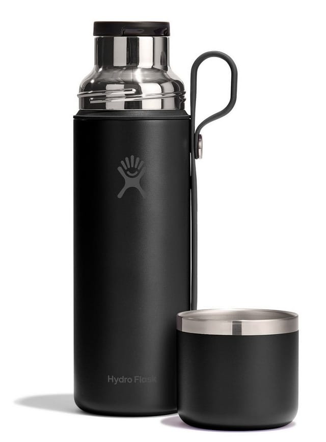 Unisex-thermoskanne Hydro Flask Heißwasserflasche Und Becher 828 Ml Schwarz Flc28001