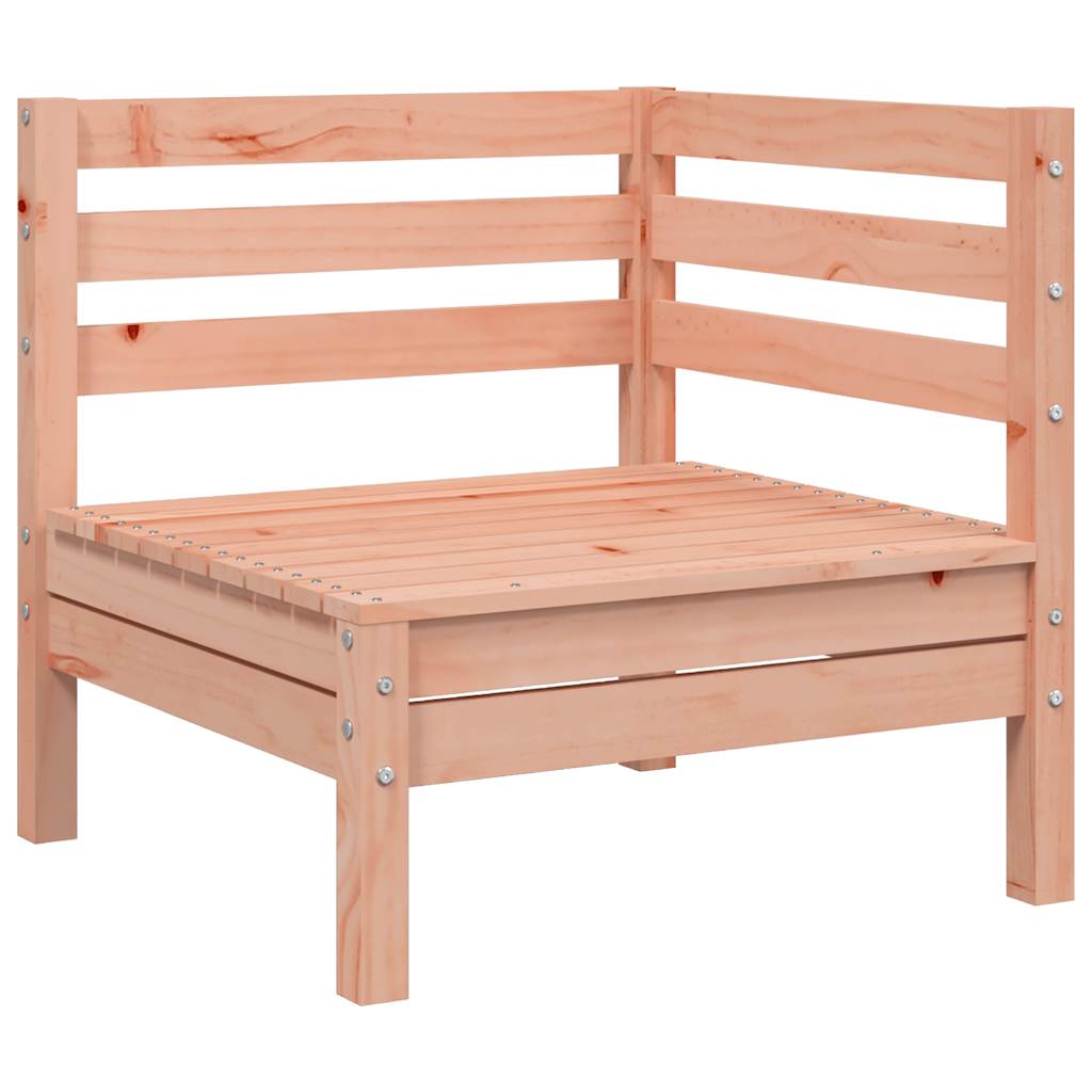 Maison Exclusive - Corner Sofa Solid Douglas Wood Natural Douglas