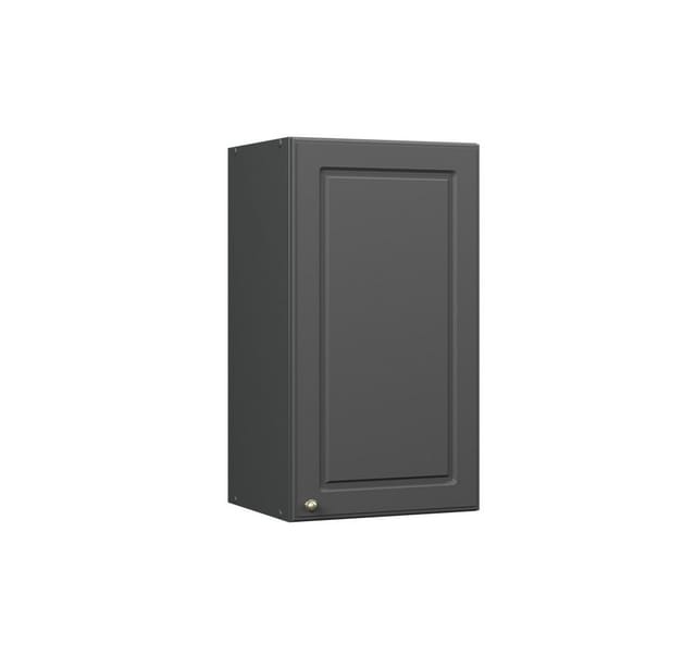 Hängeschrank Fame-line, Anthrazit-gold Landhaus, 40 Cm, Vicco