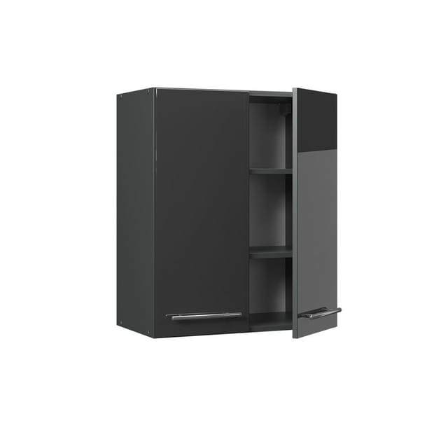 Hängeschrank Fame-line, Anthrazit Hochglanz, 60 Cm, Vicco