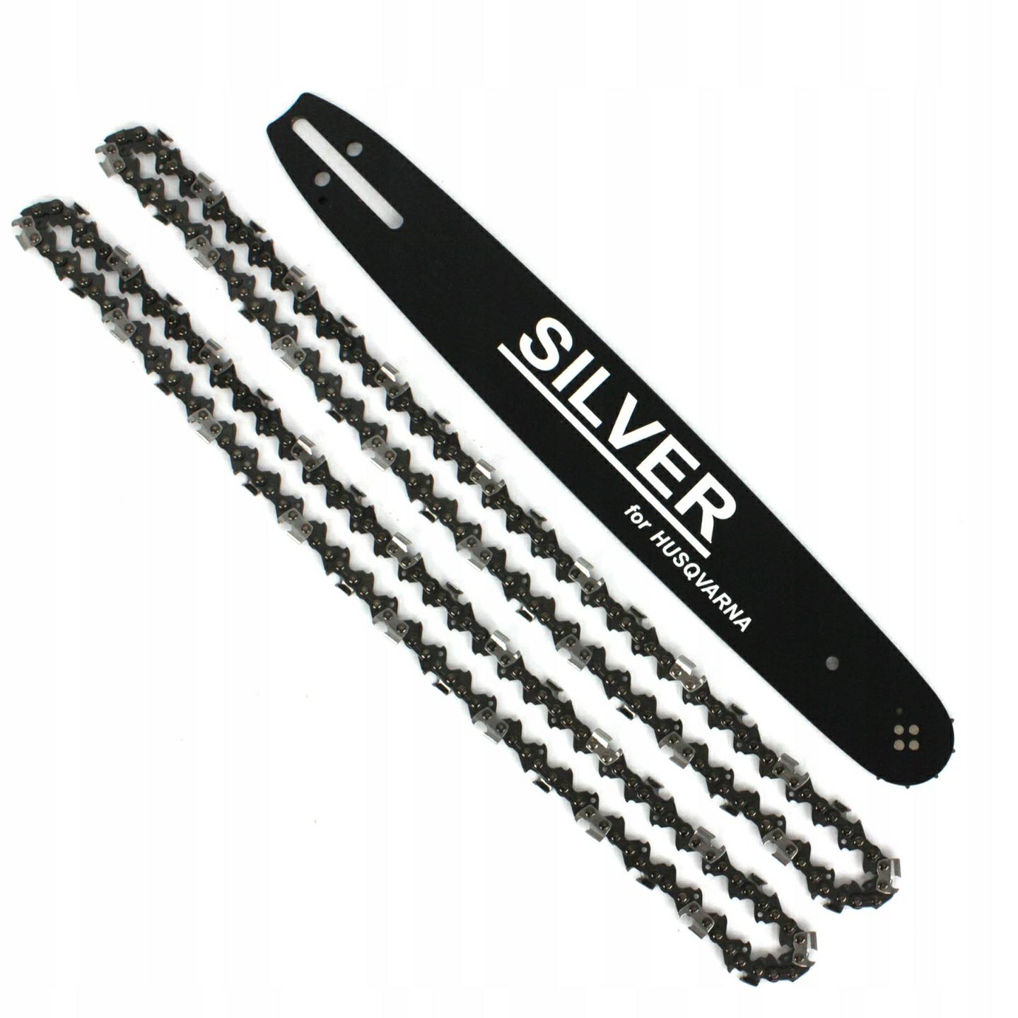 Führung + 2x Kette 16" 325 66 Glieder 1,5 Mm