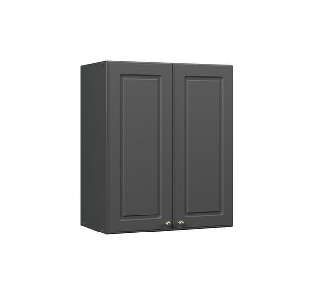 Hängeschrank Fame-line, Anthrazit-gold Landhaus, 60 Cm, Vicco