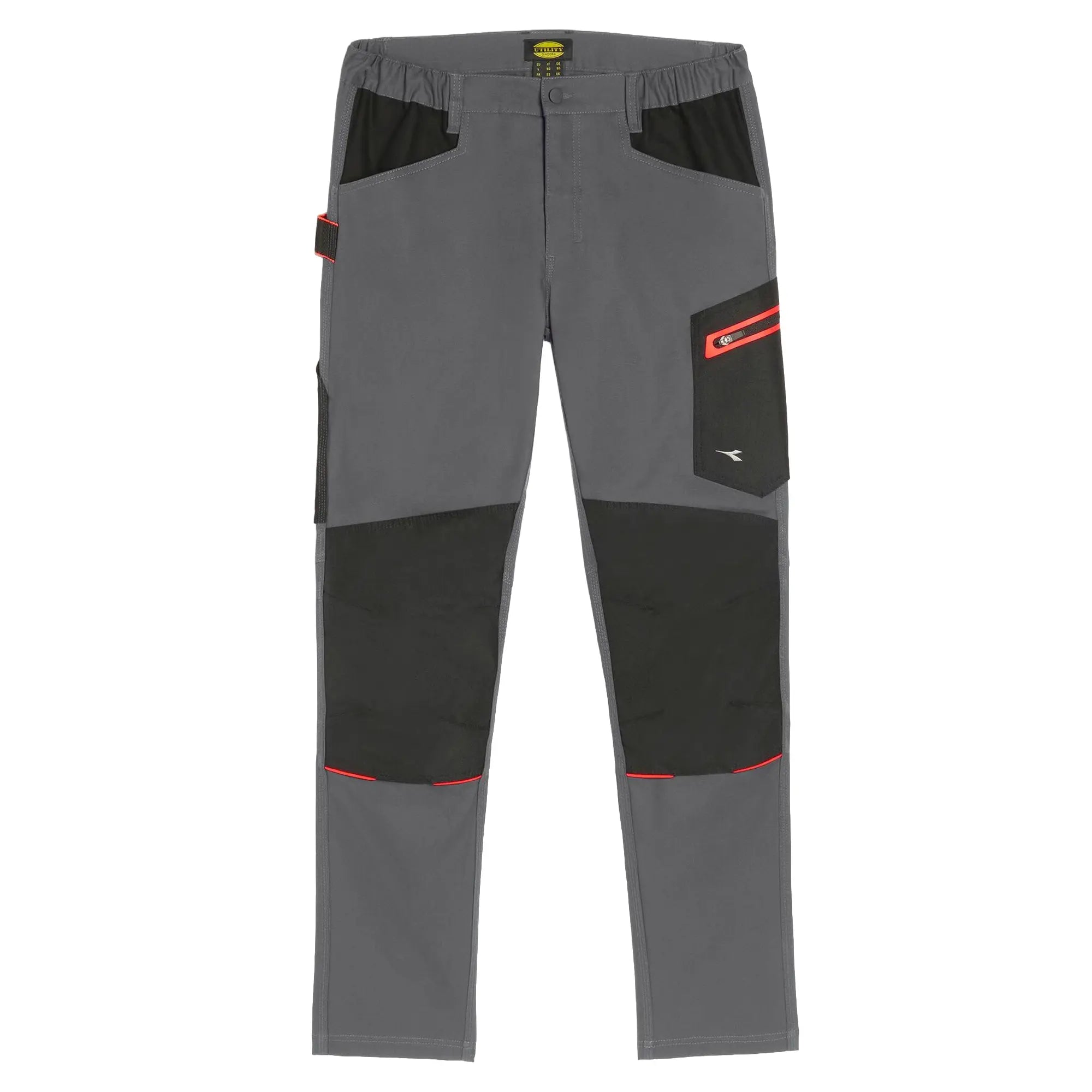 Arbeitshosen Diadora Utility Pant Stretch Performance 2.0 Stahlgrau
