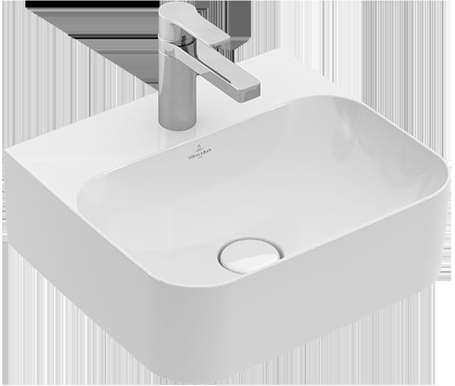 Villeroy & Boch Finion Handwaschbecken, Verdeckter Überlauf, 1