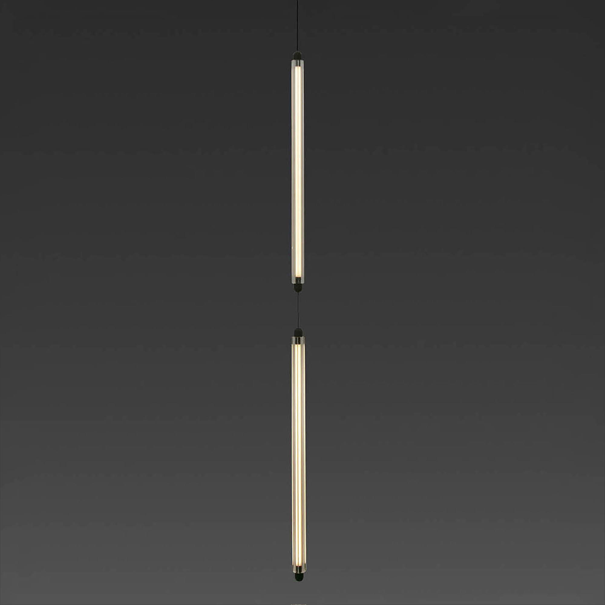 Lumina 600 2l Sospensione Nera 24w 2700k