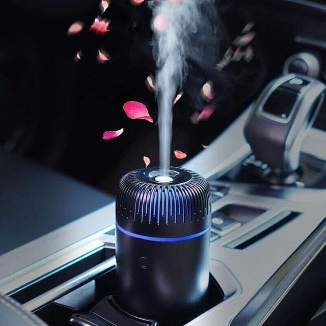 Usb-autodiffusor, Luftbefeuchter, Aromatherapie, Ätherische Öle, Lufterfrischer, Mini-usb-kaltnebeldiffusor Für Auto, Zuhause, Büro, Schlafzimmer (schwarz) Xxw