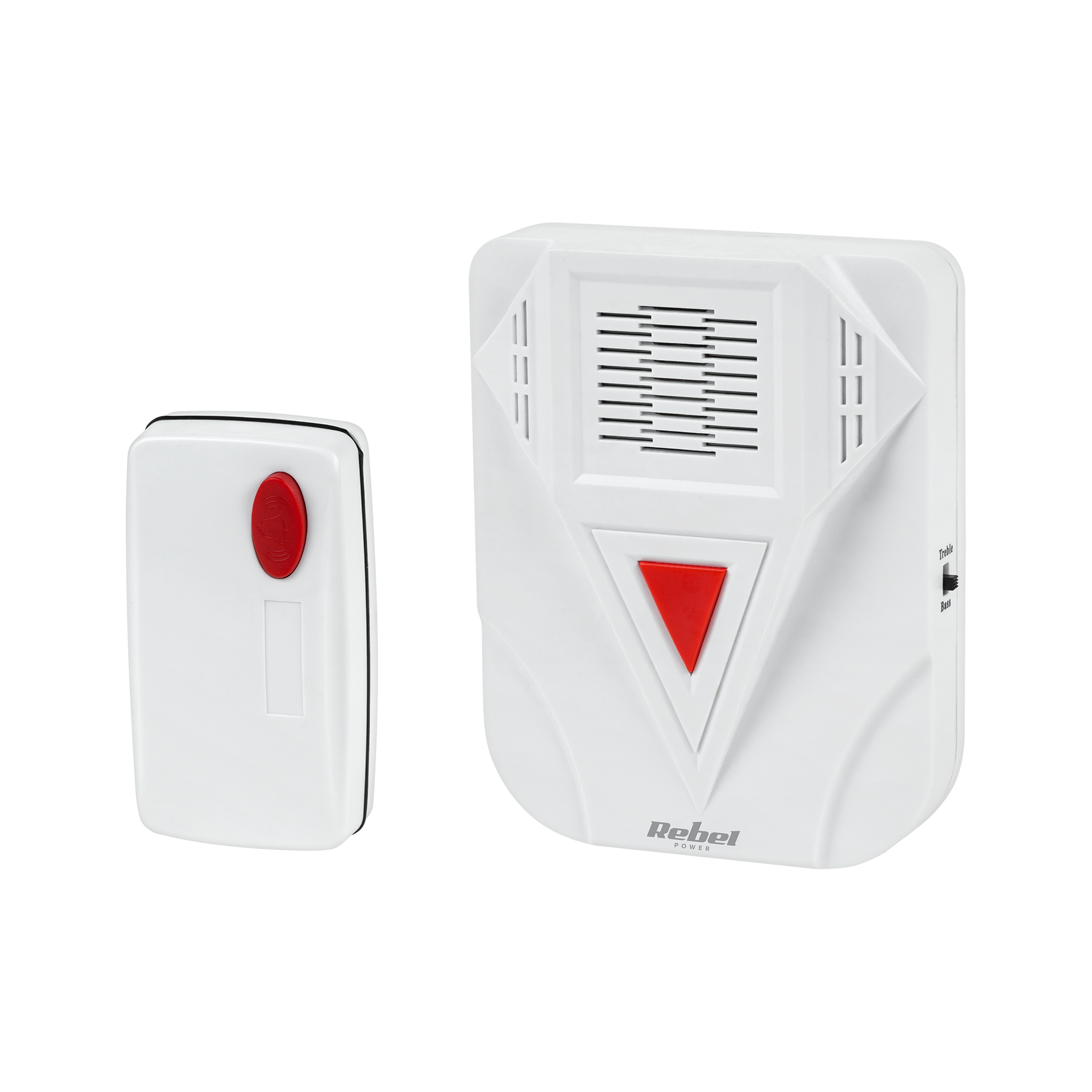 Kabellose Türklingel, Wasserdicht Bis 50 M, 70 Db, Ip44, Rebel