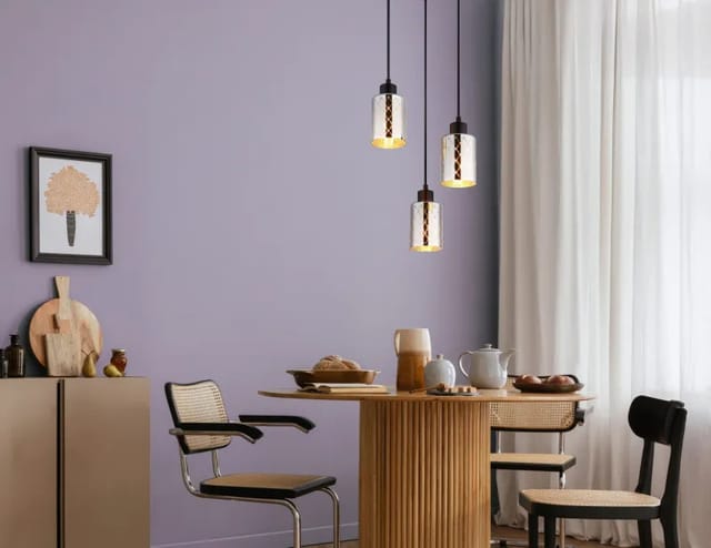 Hängelampe Pendellampe Esstischlampe 3 Flammig Glas Chrom Wohnzimmerlampe 120cm