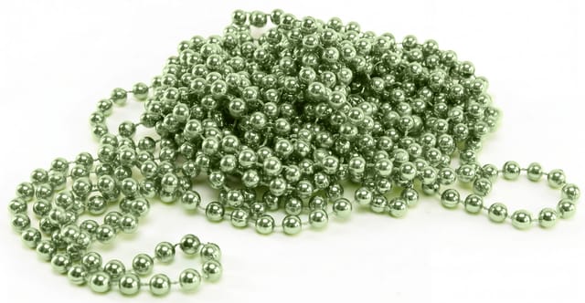 Trendline Perlenkette Bruchfest Langlebig 10 M Light Green Christbaum- & Feiertagsschmuck