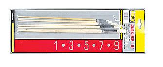 Set Runder Ölpinsel, 5-teilig - K0280100005