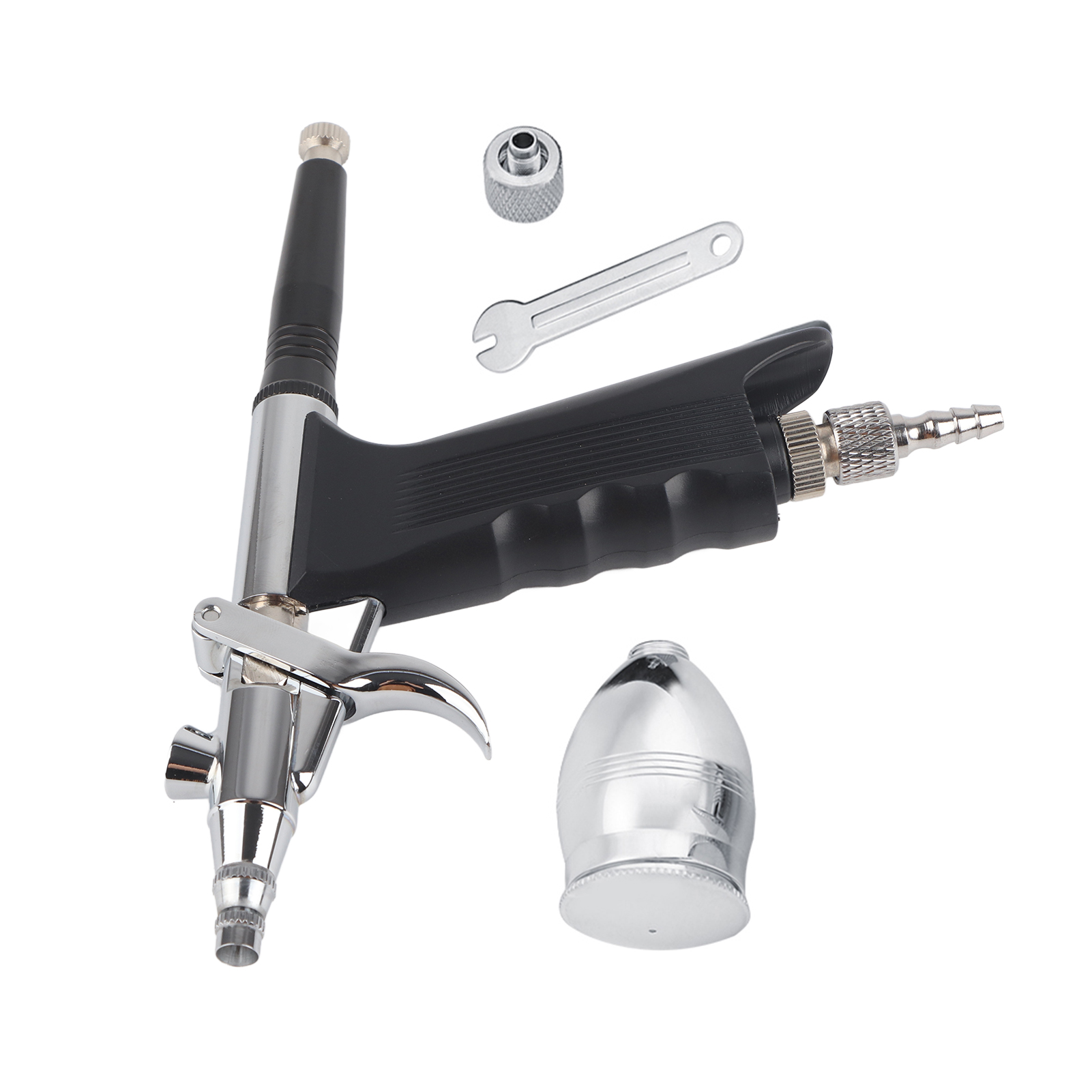 Spirit Air G-166a Doppelwirkungs-airbrush-set Mit Schwerkraftzufuhr Für Kupferfarben, Inklusive 3 Farbbechern (2 Ml, 5 Ml, 13 Ml) Und 0,5-mm-düse