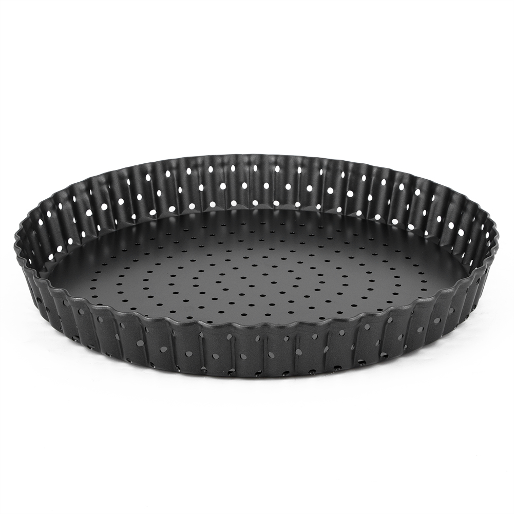 Antihaft-pizzapfanne Aus Verdicktem Kohlenstoffstahl Für Küche Und Kamin, Backform, Backwerkzeug (m 20 Cm)