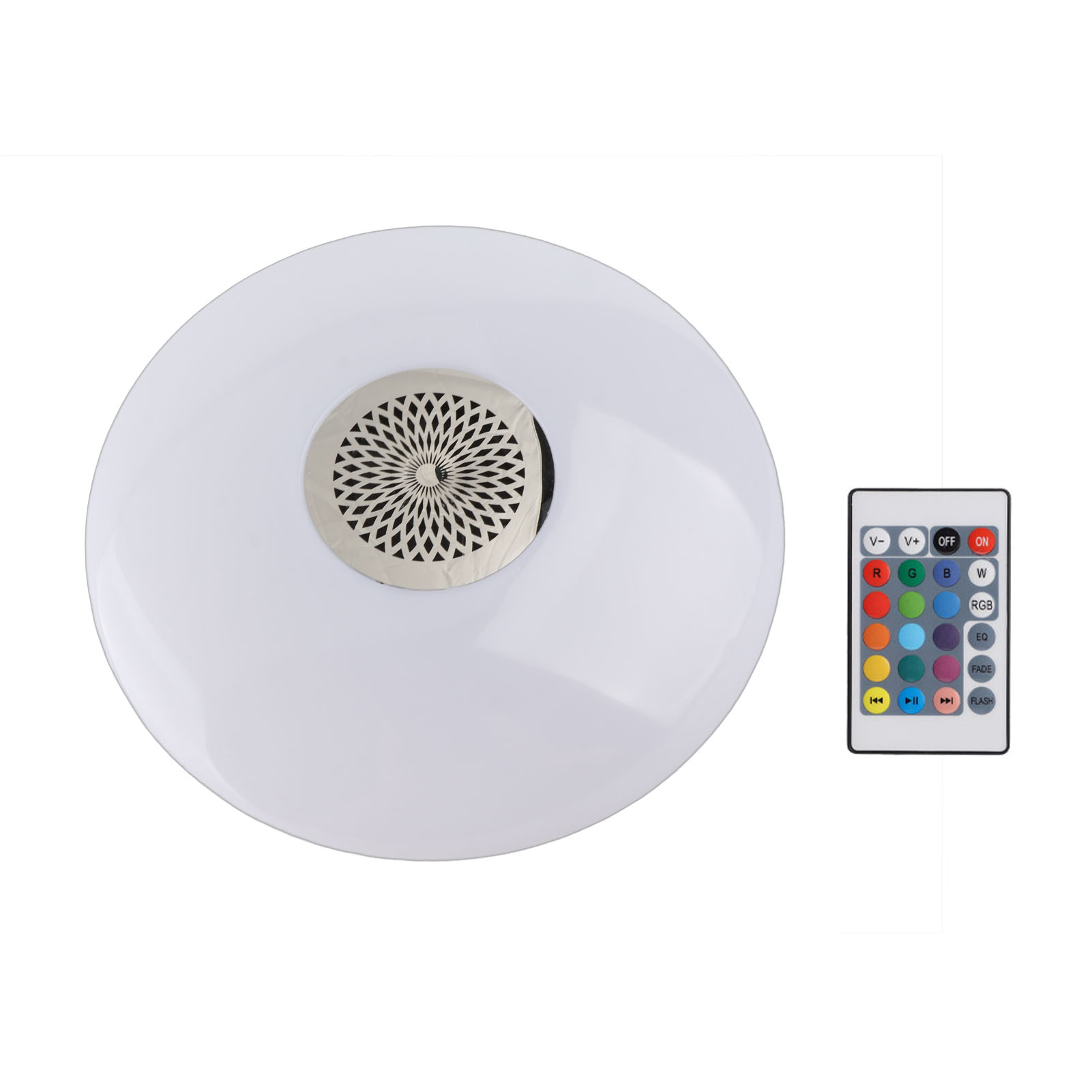 30-w-e27-rgbw-led-lampe Mit Fernbedienung Und Bluetooth-lautsprecher/musikplayer (ac 85–260 V)