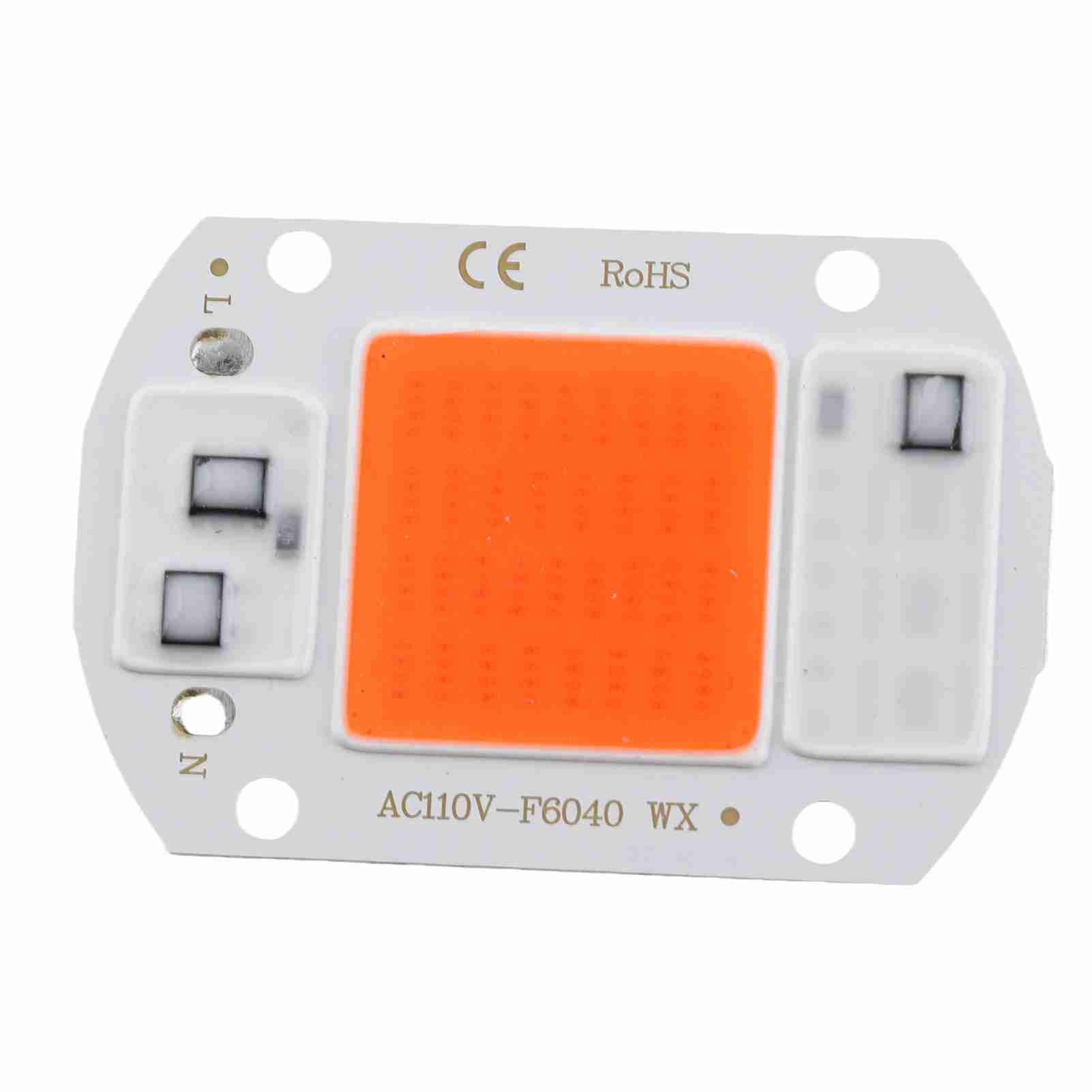 Vollspektrum-led-chip-cob-pflanzenlampe Für Grünpflanzen Und Blumen (110 V, 20 W)