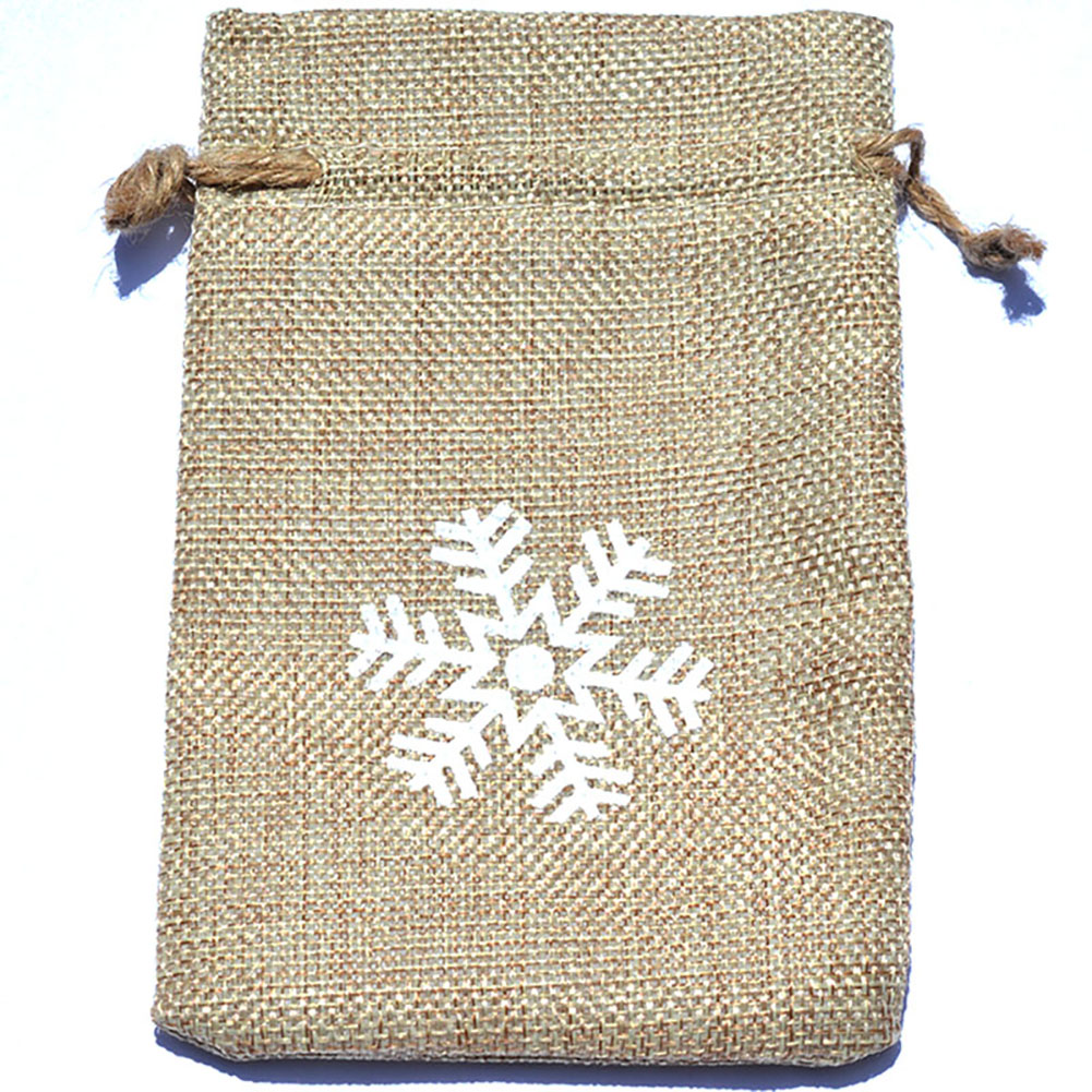 Set Mit 10 Bedruckten Leinenbeuteln Mit Kordelzug, 15 X 10 Cm, Zur Aufbewahrung Von Schmuck, Accessoires Und Geschenken