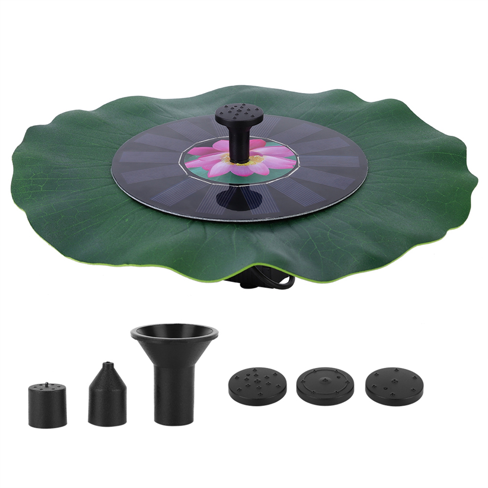 7v 1,4w Solarbrunnen Mit Bürstenloser Motorpumpe Für Garten, Teich Und Becken