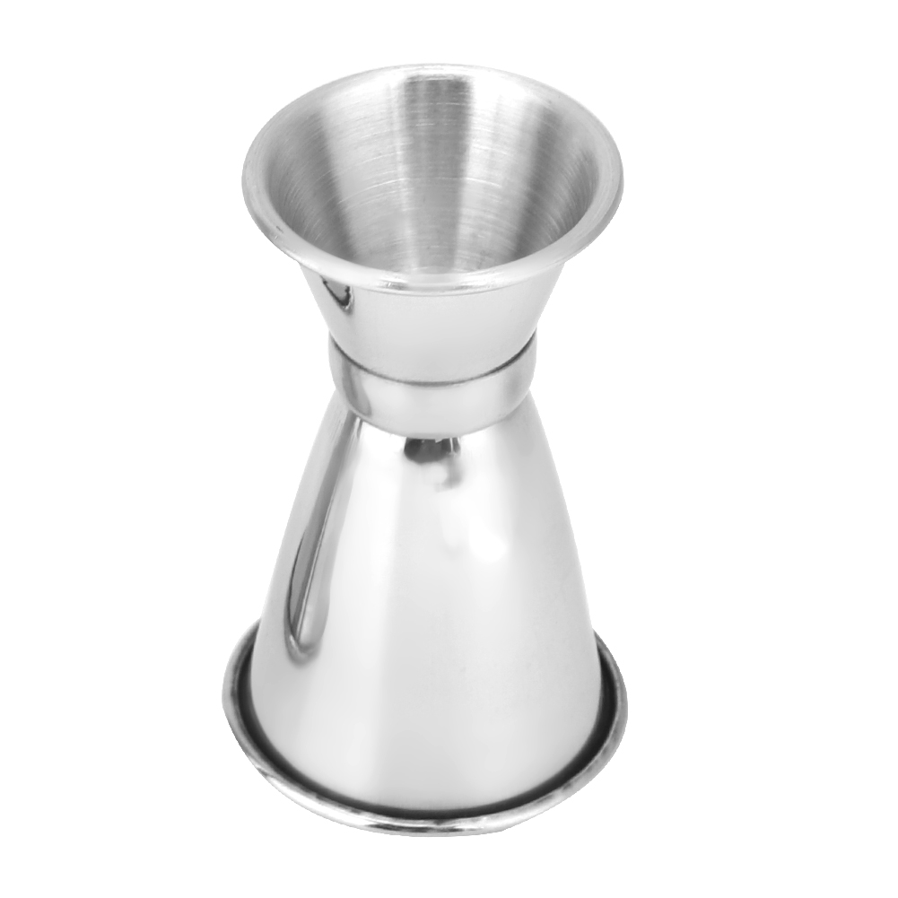 Doppelkopf-cocktail-jigger Aus Edelstahl, 25 Ml/10 Ml, Für Den Bargebrauch, Alkoholmesswerkzeug