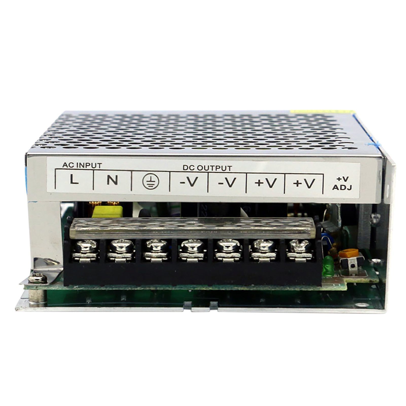Schaltnetzteil-adapter (100–240 V Wechselstrom Auf 12 V Gleichstrom, 10 A, 120 W) Für Led-streifen, Kameras, Computer, Radioprojekte, Joolonpor, Silbernes Aluminium, 120 G, 285 G