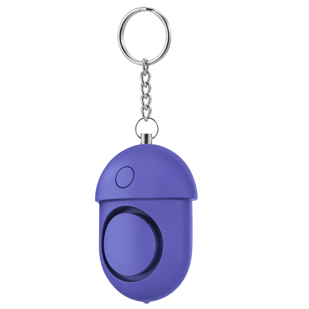 Persönlicher Alarm 125–130 Db Notfallsirene Mit Led-licht Für Den Schlüsselanhänger Zur Selbstverteidigung, Geeignet Für Frauen, Mädchen, Kinder, Senioren Und Abenteurer, Blau, 1 Stück