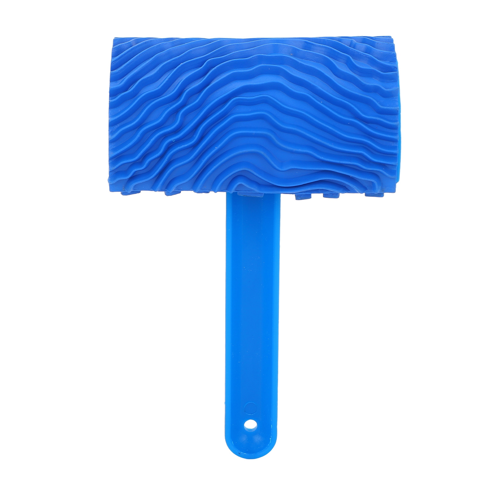 Malwerkzeug Mit Griff In Blauer Gummibaum-holzoptik Für Diy-wanddekoration, 9,8 X 6 Cm
