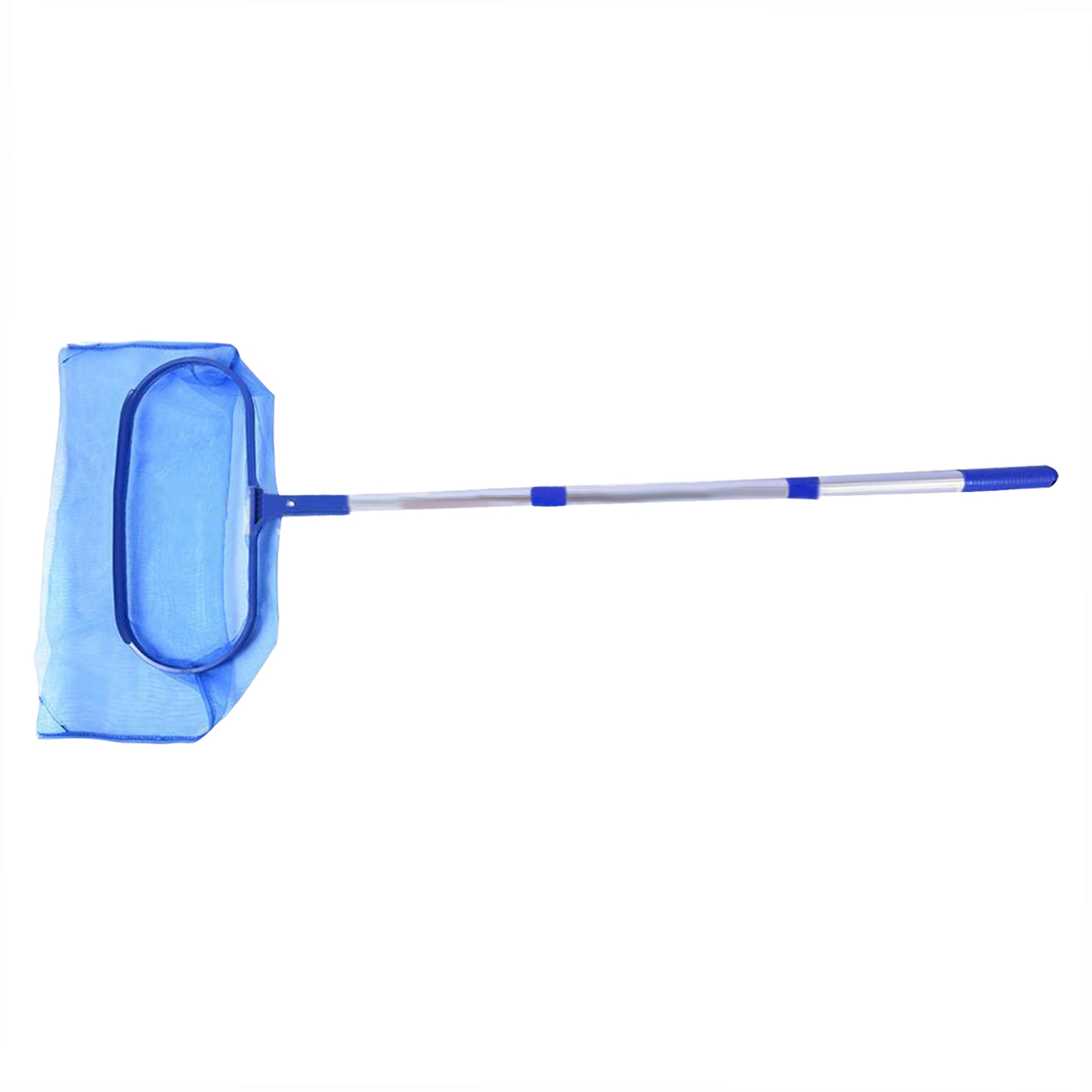Poolskimmer Mit Teleskopstiel, Laubkescher, Schnellreinigungswerkzeug Für Pools Und Teiche, Mit Robustem Aluminiumrahmen Und Tiefem Maschennetz.