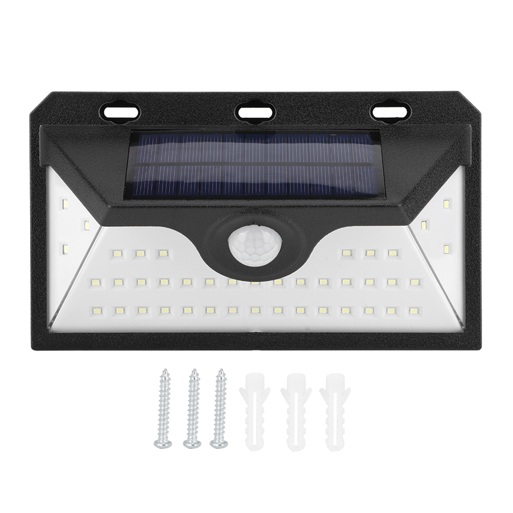 Solarbetriebene Außenwandleuchte Mit Led-bewegungsmelder Für Garten, Hof Und Zierlandschaftsbeleuchtung