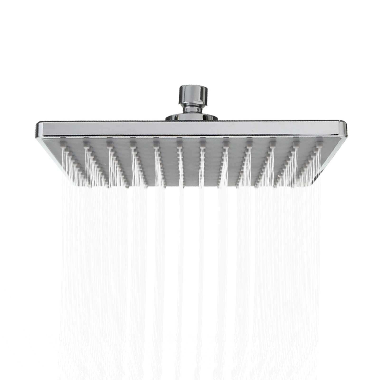 Zoll G1/2 Hochdruck-regenduschkopf, Poliertes Chrom, Abs, Für Badezimmer, Ersatz