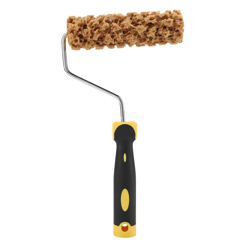 Strukturierte Farbrolle Mit Schaumstoff- Und Kunststoffgriff, 30,5 X 16 X 4 Cm, Für Wandgestaltung Und Präzise Arbeiten