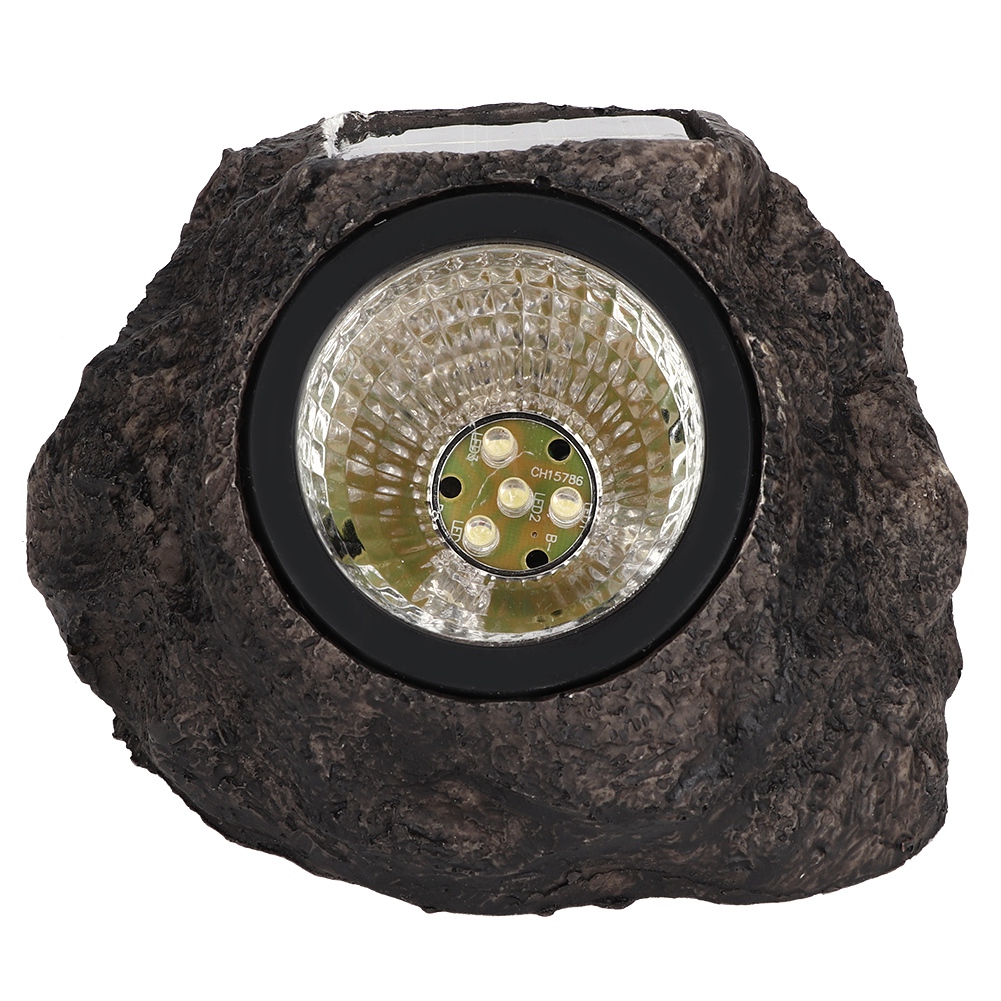 Wasserdichte Led-solar-gartenleuchte, Rasendekoration In Steinoptik