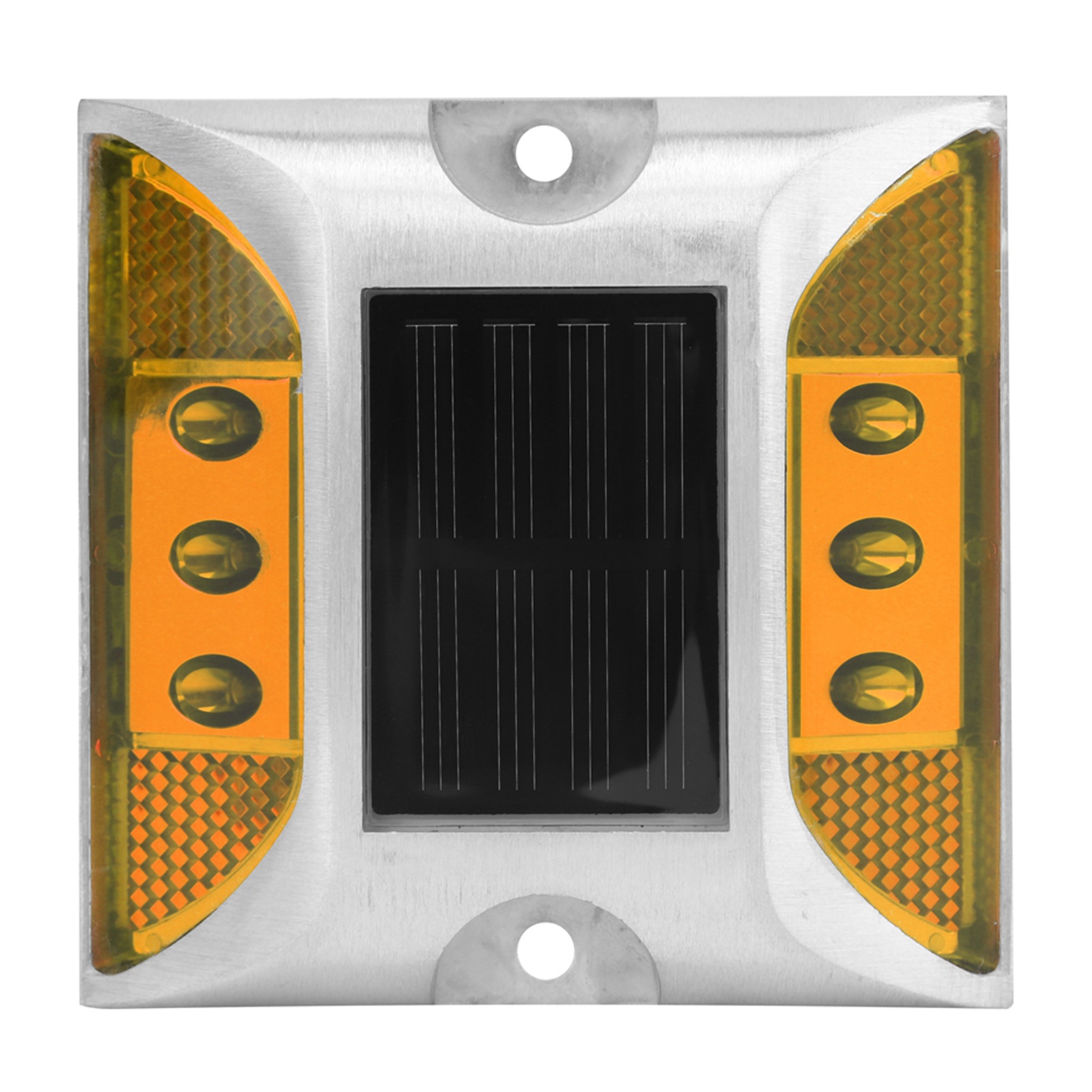 Versenkte Led-solar-bodenmarkierung, Wasserdicht, Für Den Außenbereich, Z. B. Einfahrt, Straße, Autobahn, Gelbe Markierung