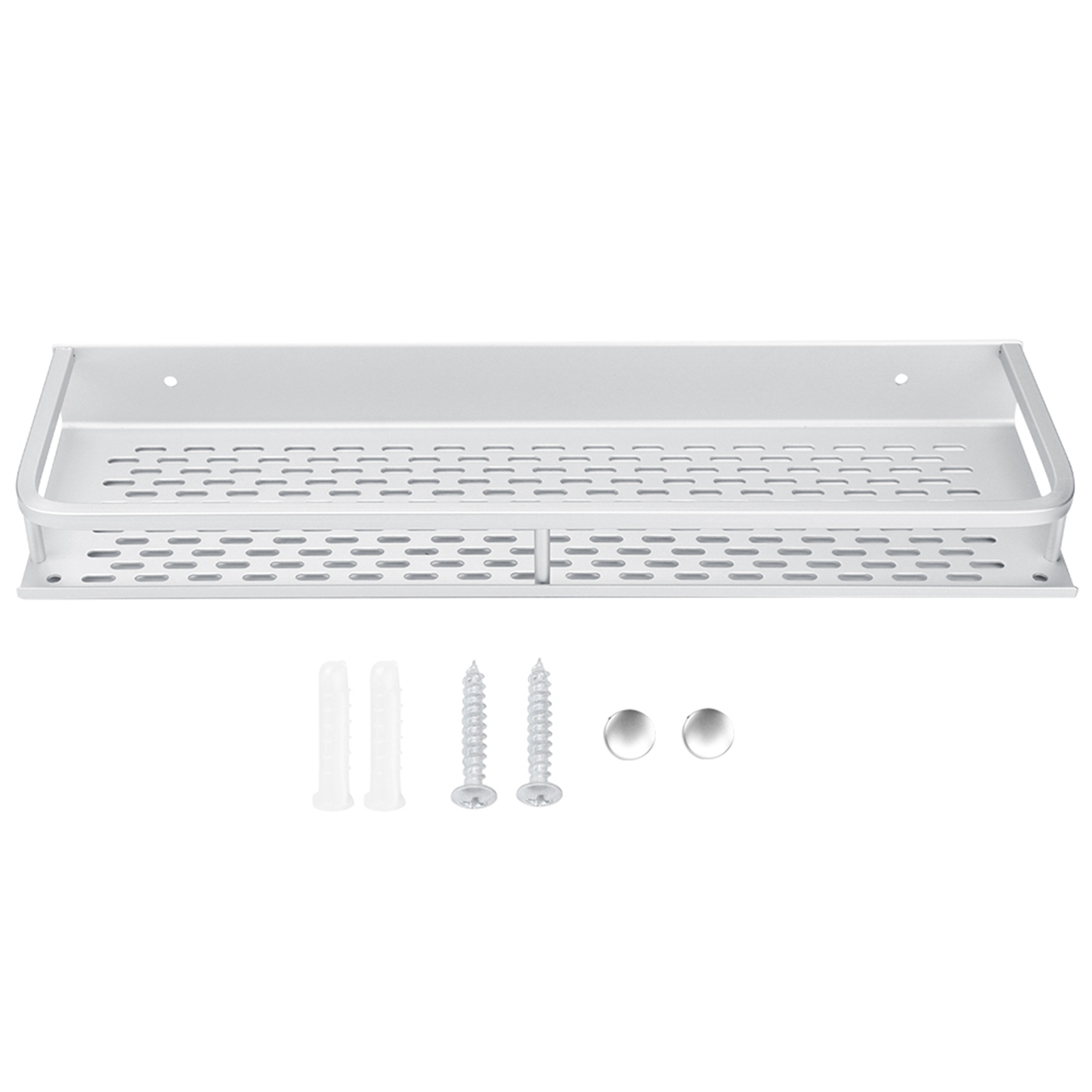 Wandmontiertes Ablagefach Aus Aluminium Für Bad/dusche, Seifenschale, 40 X 12 X 4 Cm