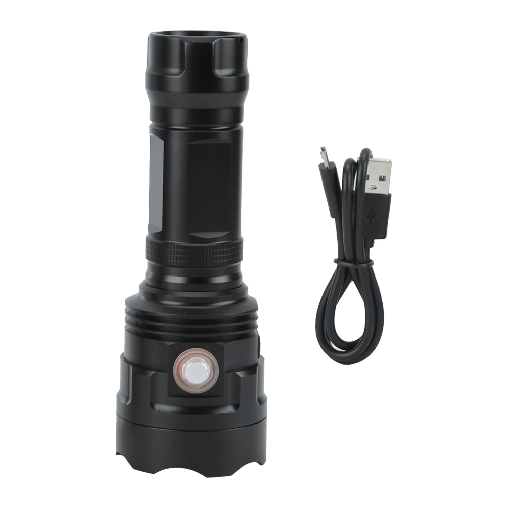 Hochleistungs-led-taschenlampe, Usb-ladefunktion, Wasserdicht Nach Ipx5, Geeignet Für Outdoor-einsätze Und Wanderungen (modell T1u-90)