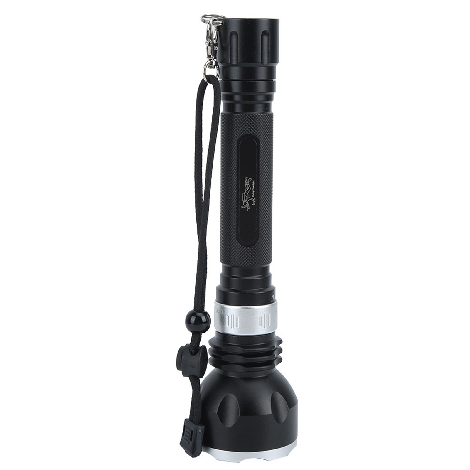 Wasserdichte Ip68 Led-unterwasserlampe Aus Aluminiumlegierung, Leistungsstarkes Licht Mit 100 M Reichweite Für Camping, Wandern Und Angeln