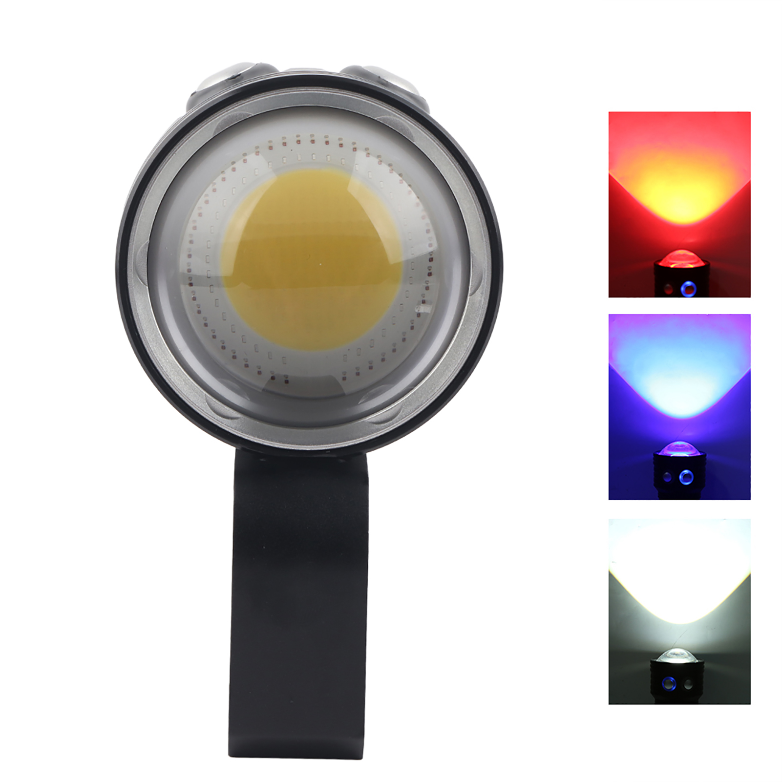 Qx3 Cob-led-taucherlampe, Ipx8 Wasserdicht, 100 M Unterwasser-fülllicht Für Foto Und Video, 400 Lm