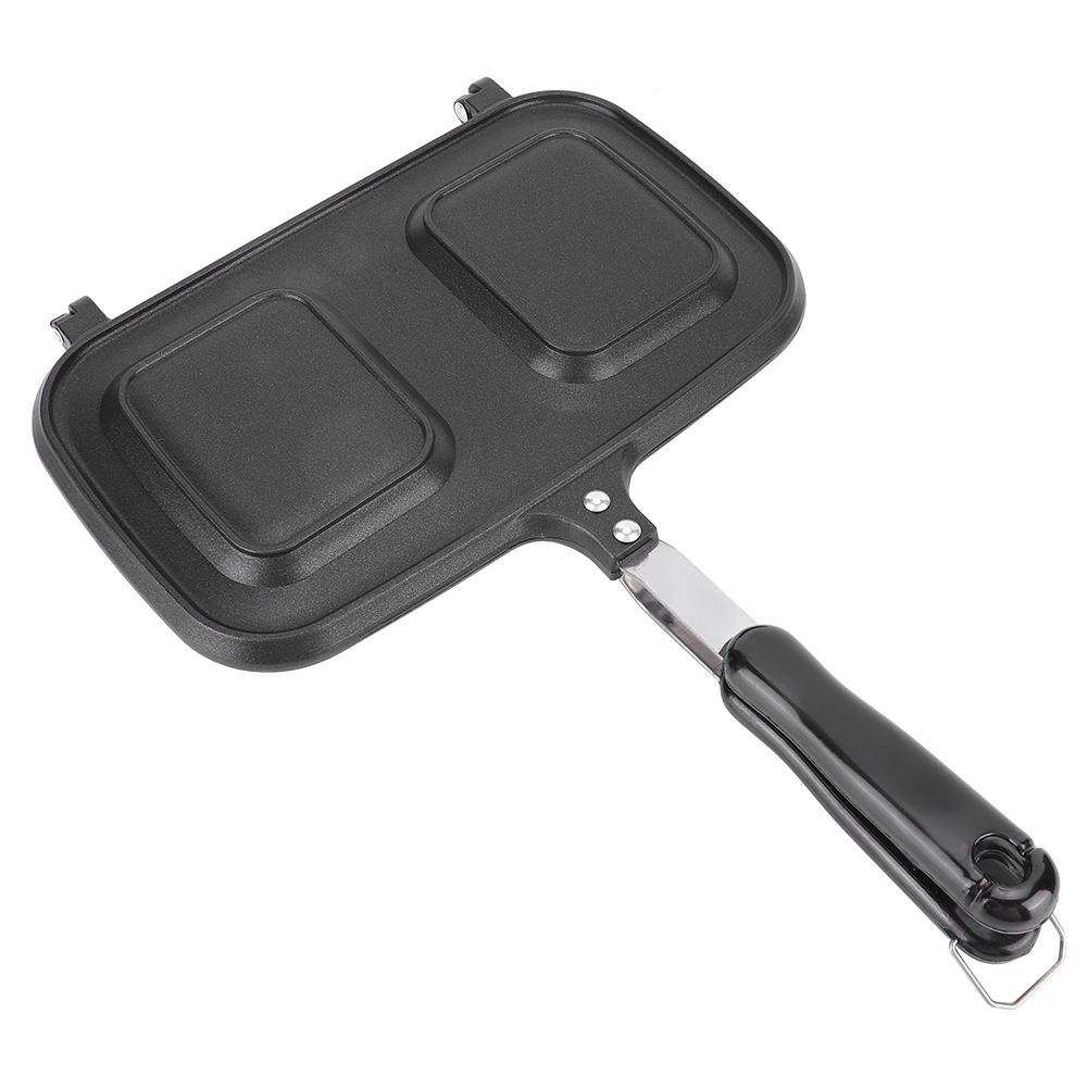 Doppelseitige, Antihaftbeschichtete Bratpfanne Aus Aluminiumguss Für Das Frühstück, Küchenutensil