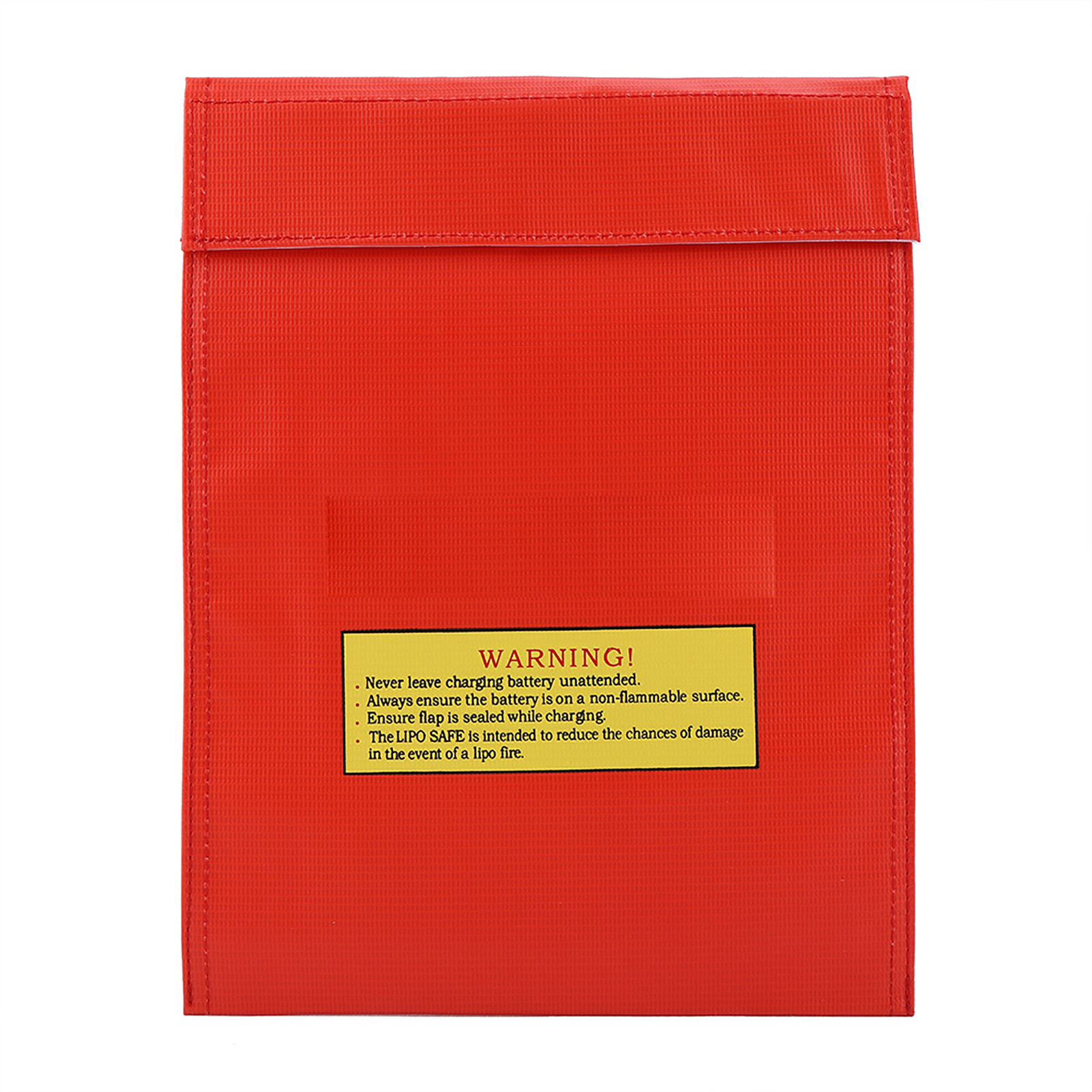 Feuerfeste Tasche, Sicherheits-lipo-akku, Tragbarer Aufbewahrungskoffer, Ladekoffer, Zwei Größen (rot, S)