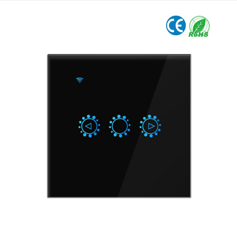 3-wege-wandlampen-dimmer Mit Touch-funktion, Wlan-anbindung, Sprachsteuerung Und Smartphone-app-kompatibilität Mit Alexa Home Für Led-beleuchtung