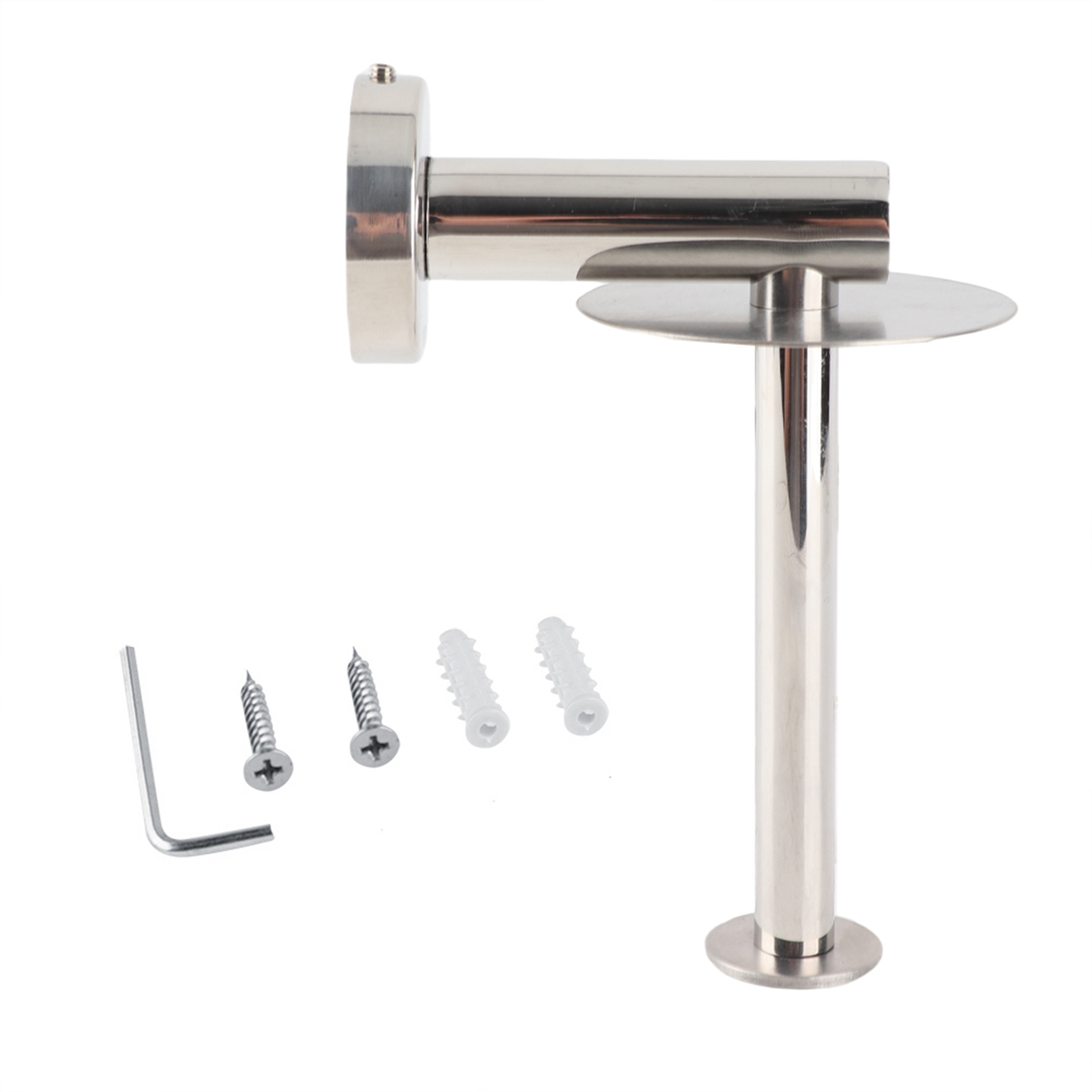 Wandmontierter Toilettenpapierrollenhalter/spender Aus Edelstahl