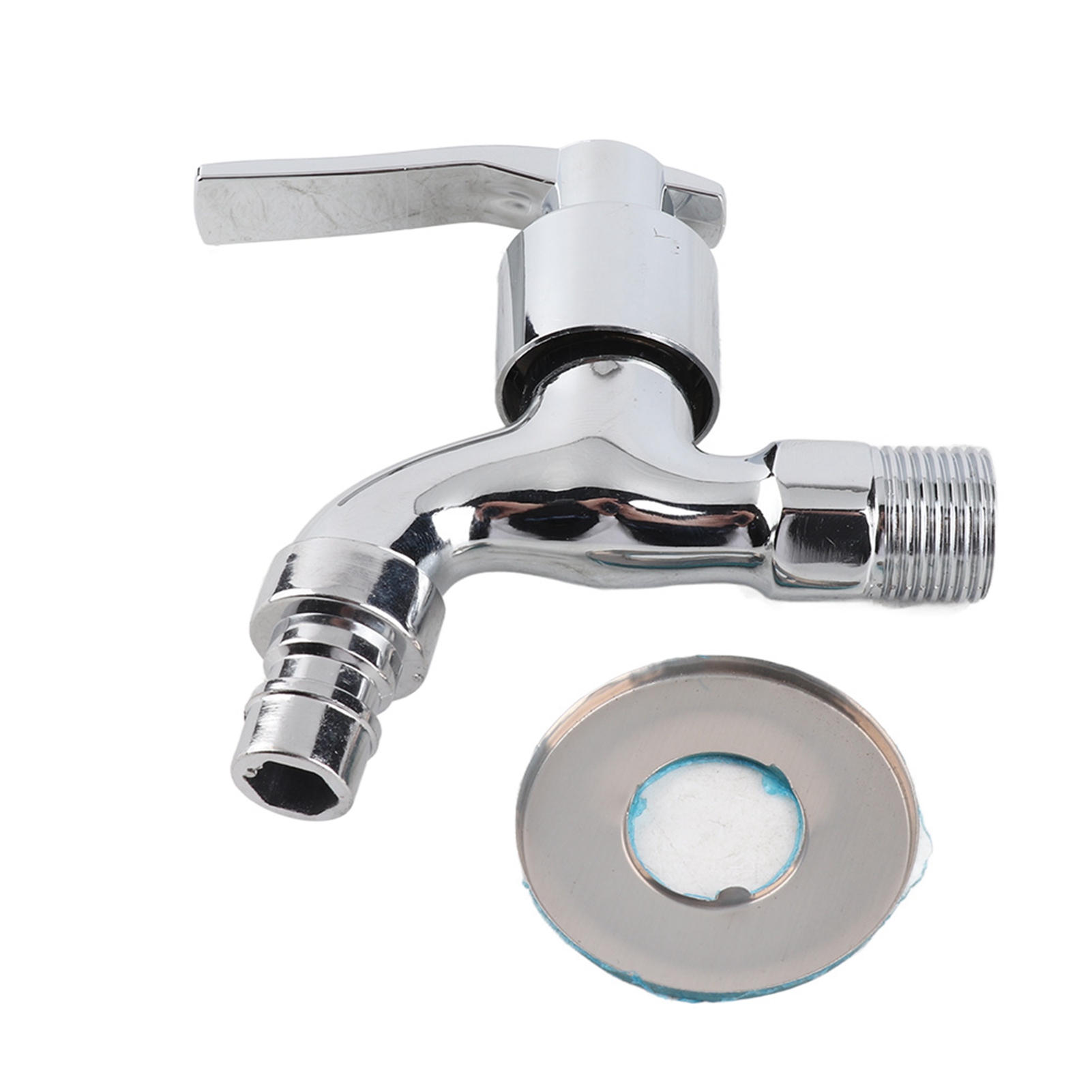 Einzelner Kaltwasser-wandhahn G1/2" Für Waschmaschine, Waschküche, Badezimmer