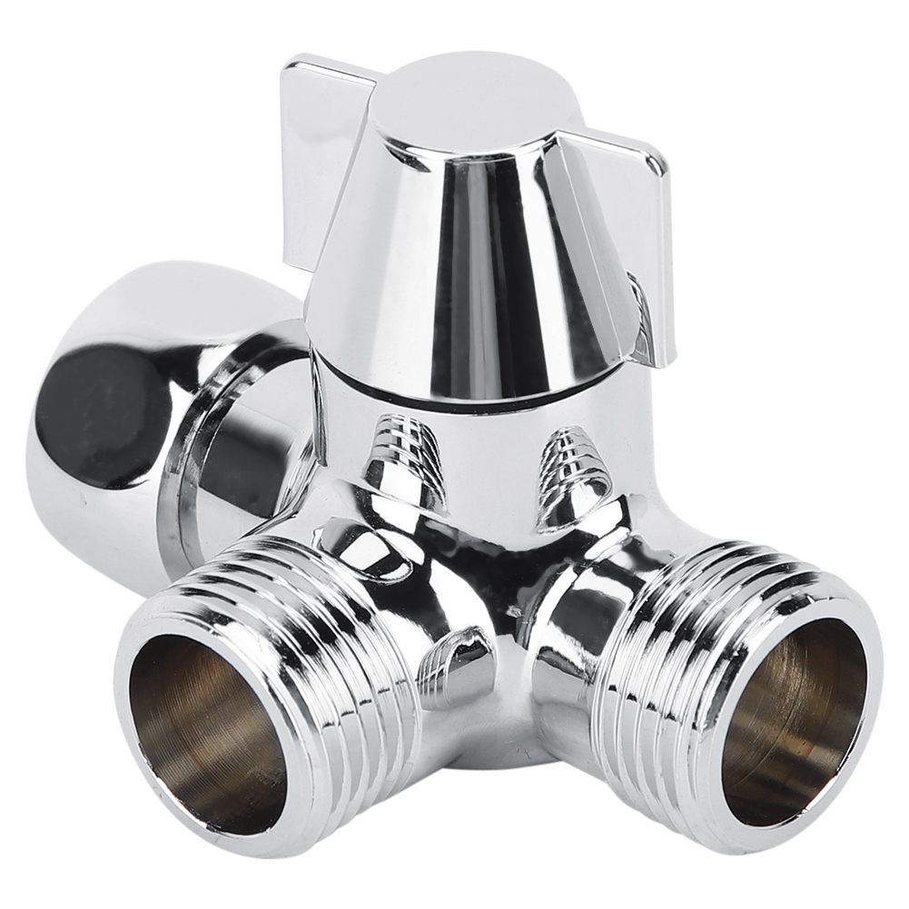 G1/2" 3-wege-t-förmiger Duschadapter, Wasserüberlaufanschluss, Wc-bidet-wasserabscheider