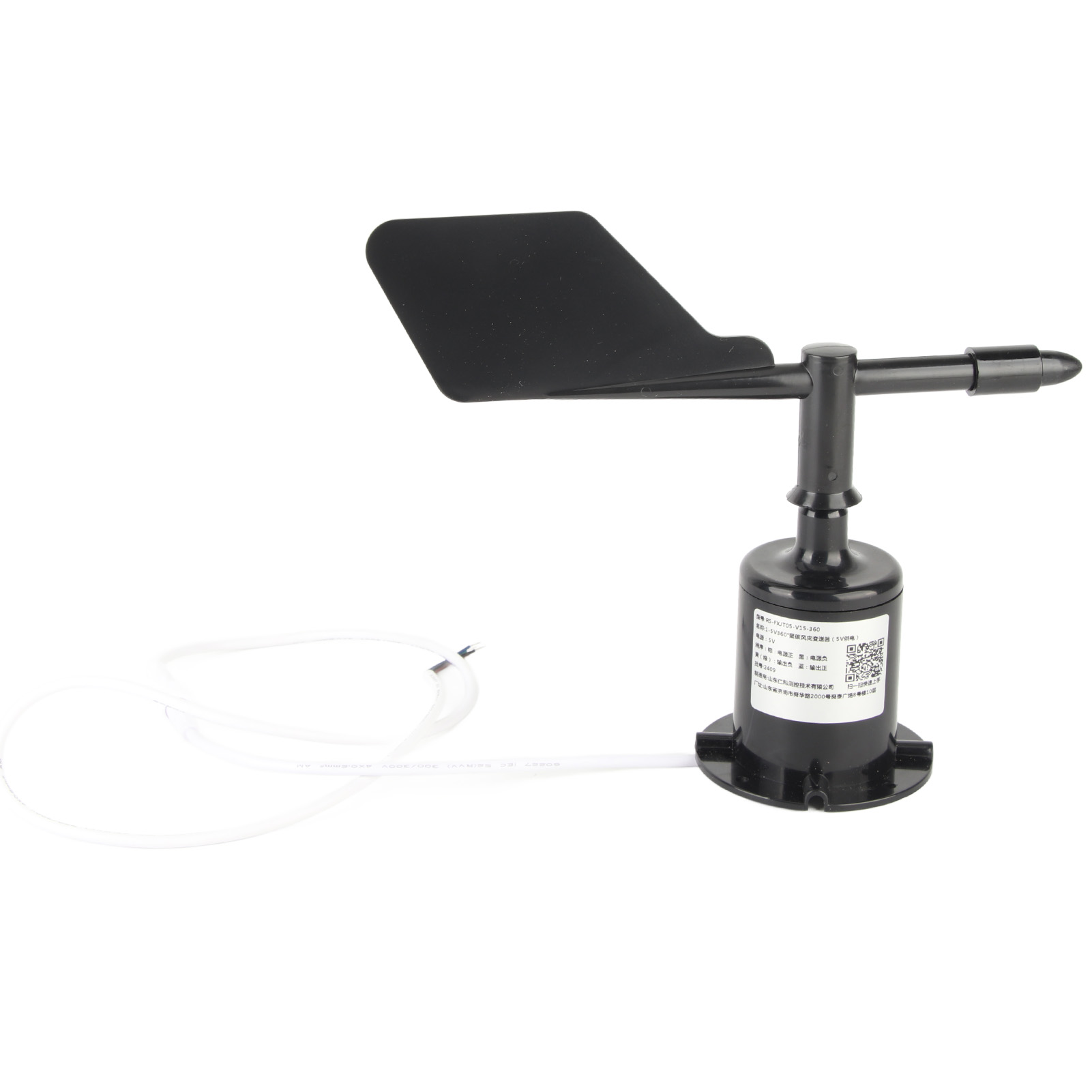 360-grad-windrichtungssensor, Anemometer-transmitter Zur Überwachung Des Umgebungswetters, 1-5 V (5-v-stromversorgung)