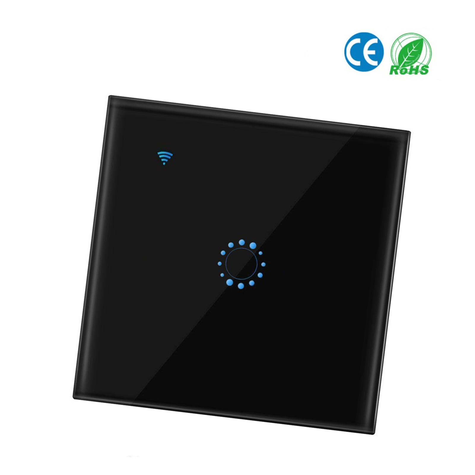 Intelligenter Wlan-wandschalter, Steuerbar Mit Alexa Echo Smart-home-assistent, Touchscreen-app-steuerung Für Ios, 1, 2 Oder 3 Einheiten