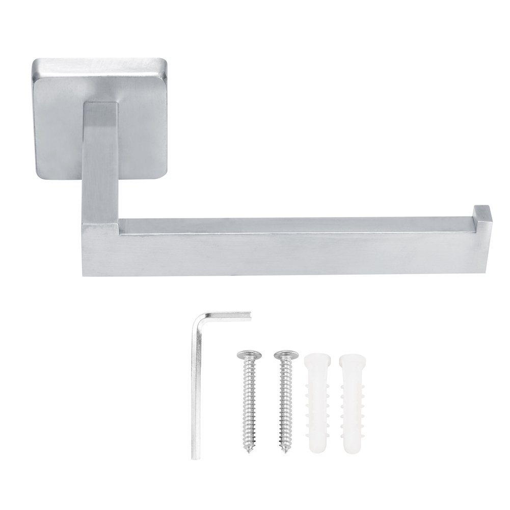 Wandmontierter Toilettenpapierhalter Aus Edelstahl 304, Papierhandtuchrollenhalter Fürs Badezimmer, Papierablage